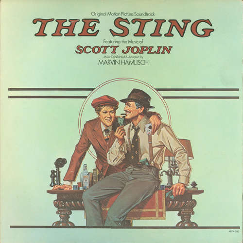 Cover Marvin Hamlisch - The Sting (Original Motion Picture Soundtrack) (LP, Album, Pin) Schallplatten Ankauf