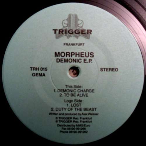 Cover Morpheus (11) - Demonic E.P. (12, EP) Schallplatten Ankauf
