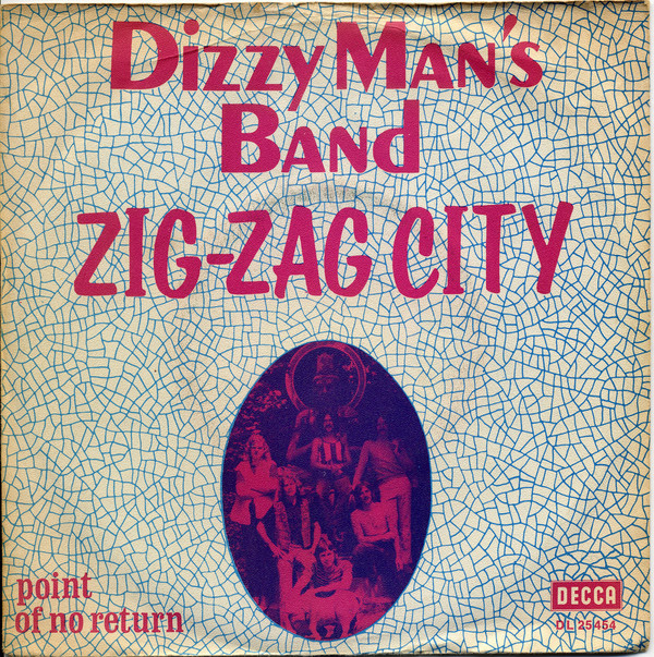 Cover Dizzy Man's Band - Zig Zag City (7, Single) Schallplatten Ankauf