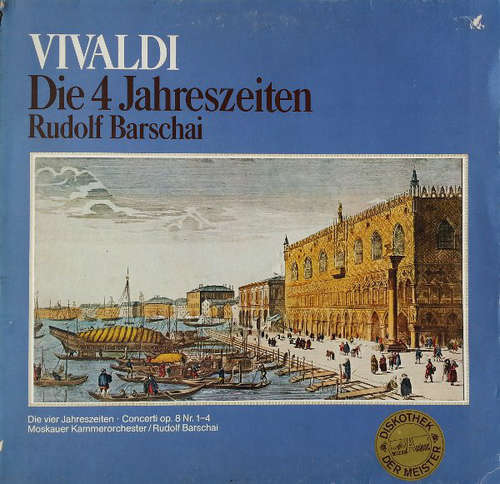 Cover Vivaldi*, Moskauer Kammerorchester*, Rudolf Barshai - Die 4 Jahreszeiten (LP, Club) Schallplatten Ankauf