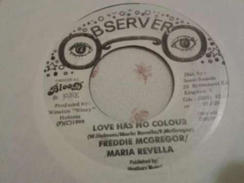 Cover Freddie McGregor & Maria Revella - Love Has No Colour (7) Schallplatten Ankauf