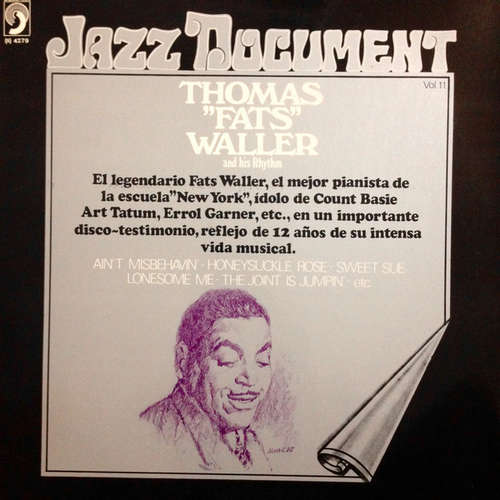 Cover Thomas Fats Waller And His Rhythm* - Thomas Fats Waller And His Rhythm (LP, Comp) Schallplatten Ankauf