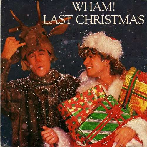 Cover Wham! - Last Christmas (7, Single, Bla) Schallplatten Ankauf