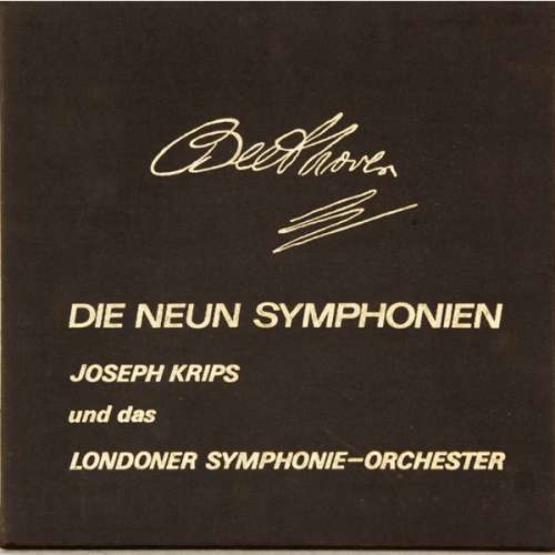 Cover Ludwig van Beethoven / Joseph Krips* Und Das Londoner Symphonie-Orchester* - Die Neun Symphonien (7xLP, RP + Box) Schallplatten Ankauf