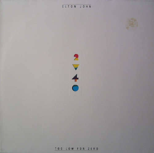 Cover Elton John - Too Low For Zero (LP, Album) Schallplatten Ankauf