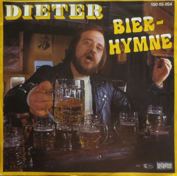 Cover Dieter (12) - Bierhymne (7, Single) Schallplatten Ankauf