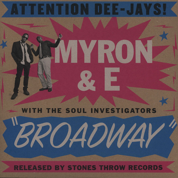 Cover Myron & E* With The Soul Investigators - Broadway (LP, Album) Schallplatten Ankauf