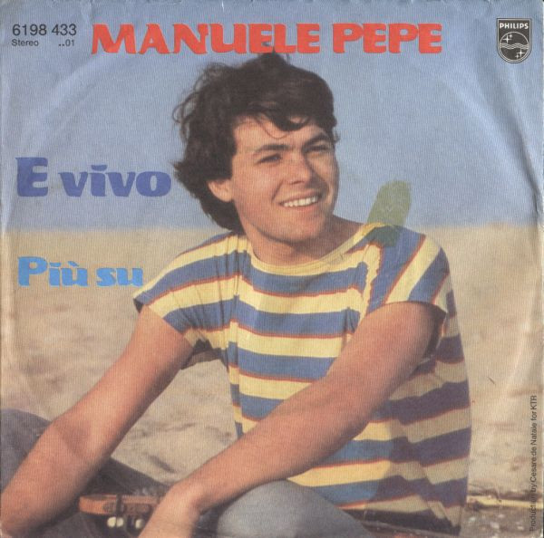 Cover Manuele Pepe - E Vivo / Più Su (7) Schallplatten Ankauf