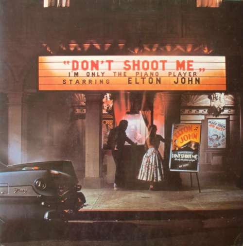 Cover Elton John - Don't Shoot Me I'm Only The Piano Player (LP, Album, Gat) Schallplatten Ankauf