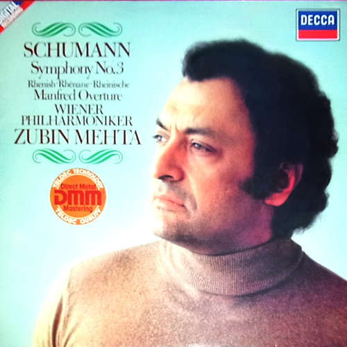 Bild Schumann* - Zubin Mehta - Orchestre Philharmonique De Vienne* - Symphonie N° 3 (LP, Album, Dig) Schallplatten Ankauf