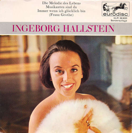 Cover Ingeborg Hallstein - Die Melodie Des Lebens (7, EP, Mono, S/Edition) Schallplatten Ankauf