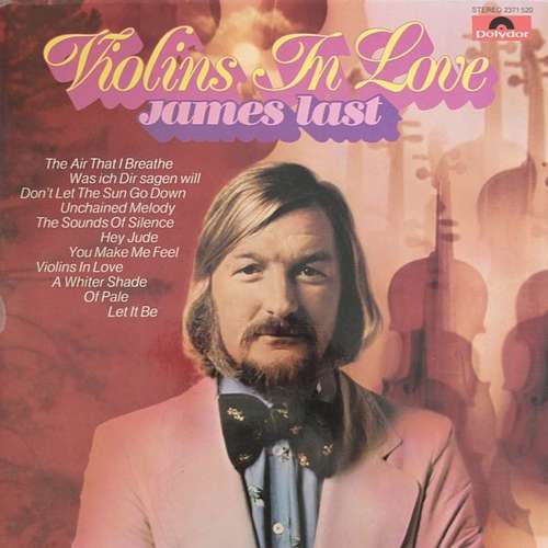 Cover James Last - Violins In Love (LP, Album) Schallplatten Ankauf