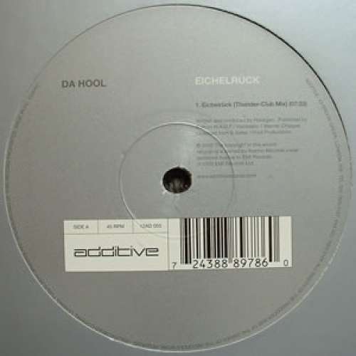 Cover Da Hool - Eichelrück (12) Schallplatten Ankauf