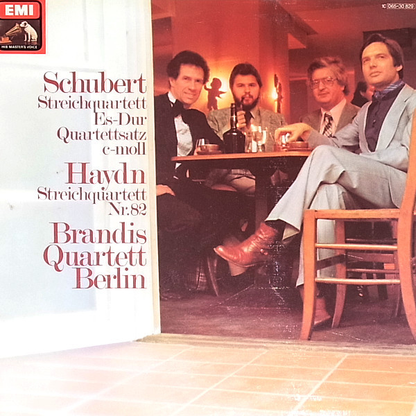 Bild Schubert* / Haydn*, Brandis Quartett Berlin* - Streichquartett Es-dur - Quartettsatz C-moll / Streichquartett Nr.82 (LP, Album) Schallplatten Ankauf