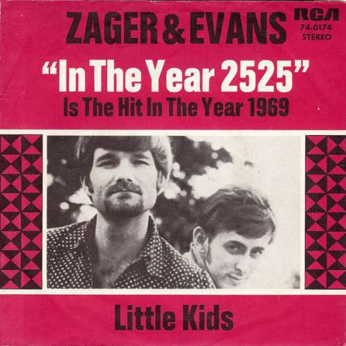 Cover Zager & Evans - In The Year 2525 (7, Single) Schallplatten Ankauf