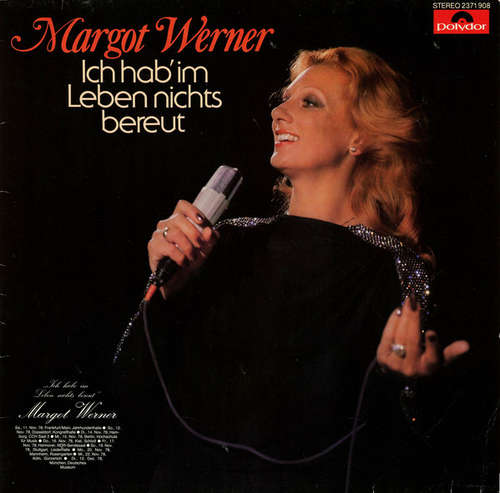 Cover Margot Werner - Ich Hab' Im Leben Nichts Bereut (LP, Comp) Schallplatten Ankauf