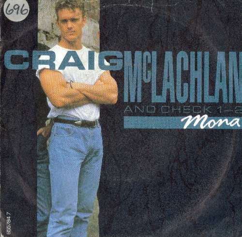 Cover Craig McLachlan And Check 1-2* - Mona (7, Single) Schallplatten Ankauf