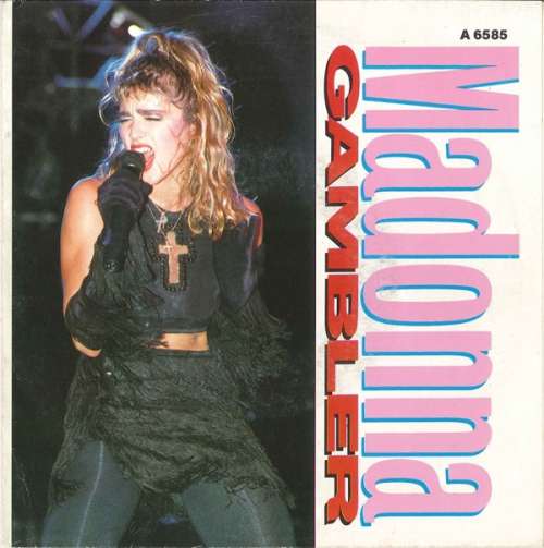 Cover Madonna - Gambler (7, Single) Schallplatten Ankauf