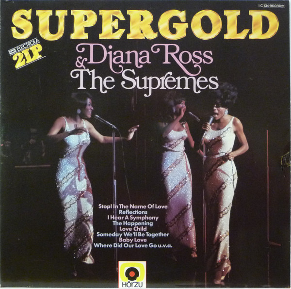 Cover Diana Ross & The Supremes - Supergold (2xLP, Comp, Gat) Schallplatten Ankauf