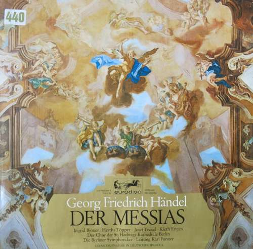 Bild Georg Friedrich Händel ; Die Berliner Symphoniker*, Karl Forster, Der Chor Der St. Hedwigs-Kathedrale Berlin* - Der Messias (3xLP + Box) Schallplatten Ankauf