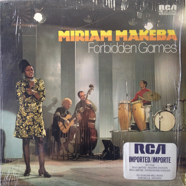 Cover Miriam Makeba - Forbidden Games (LP, Comp, RP) Schallplatten Ankauf