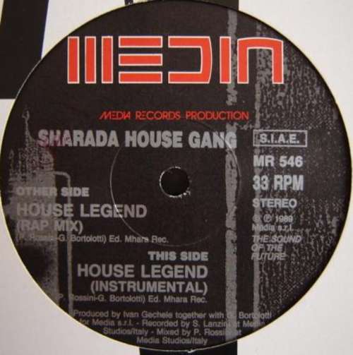Cover Sharada House Gang - House Legend (12) Schallplatten Ankauf