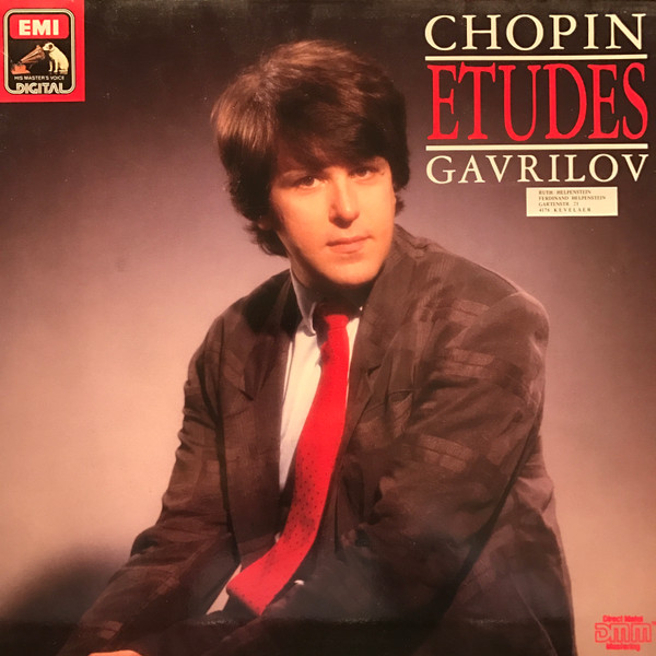 Cover Andrei Gavrilov, Frédéric Chopin - Etudes (LP, Club) Schallplatten Ankauf