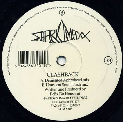 Cover Sharkimaxx - Clashback (12) Schallplatten Ankauf