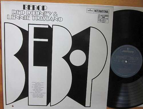 Cover Red Rodney & Lennie Tristano - Bebop (LP, Comp) Schallplatten Ankauf