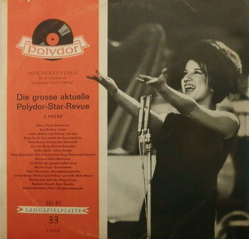 Cover Various - Die Grosse Aktuelle Polydor-Star-Revue - 5. Folge (LP, Comp, Mono, Club) Schallplatten Ankauf