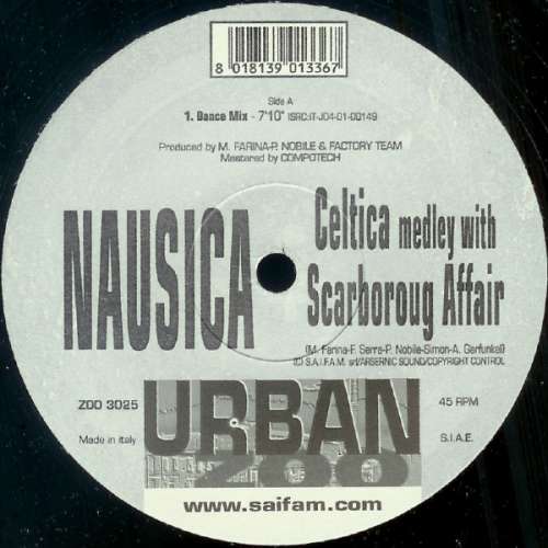 Cover Nausica - Celtica Medley With Scarborough Affair (12) Schallplatten Ankauf