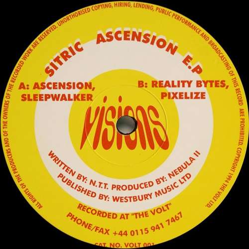 Cover Ascension EP Schallplatten Ankauf
