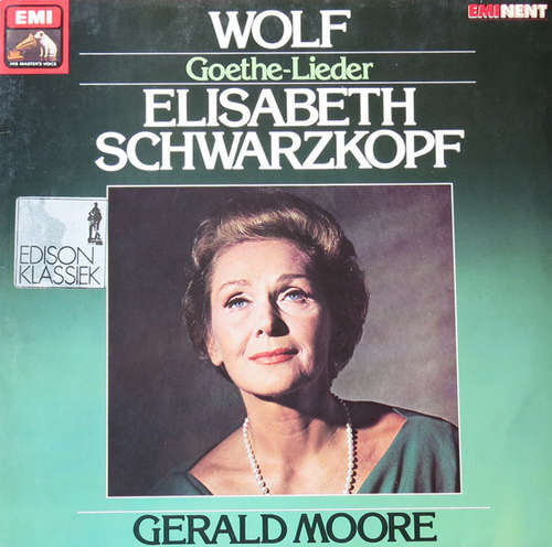 Cover Wolf*, Elisabeth Schwarzkopf, Gerald Moore - Goethe-Lieder (LP) Schallplatten Ankauf