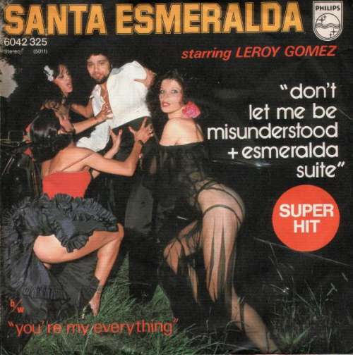 Cover Santa Esmeralda Starring Leroy Gomez - Don't Let Me Be Misunderstood + Esmeralda Suite (7, Single) Schallplatten Ankauf