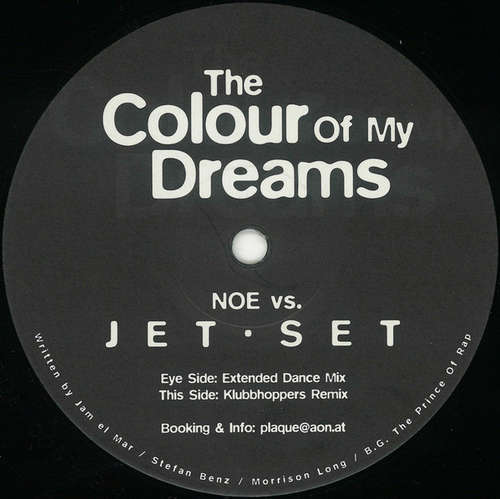 Cover Noe (4) vs. Jet Set (3) - The Colour Of My Dreams (12) Schallplatten Ankauf