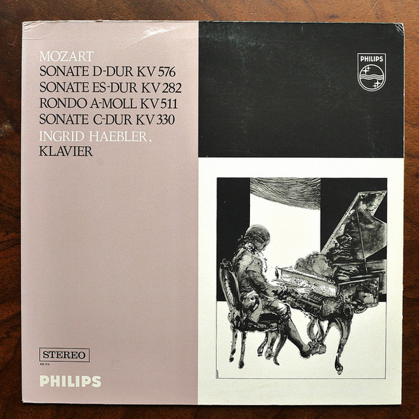 Cover Mozart* - Ingrid Haebler - Sonate D-dur KV 576 / Sonate Es-dur KV 282 / Rondo A-Moll KV 511 / Sonate C-Dur  KV 330 (LP, Ste) Schallplatten Ankauf
