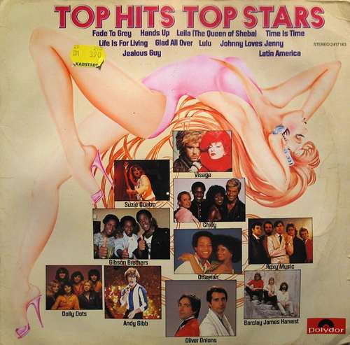 Cover Various - Top Hits Top Stars (LP, Comp) Schallplatten Ankauf