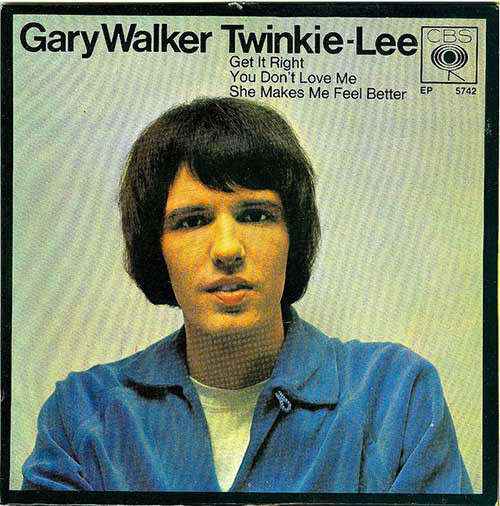Cover Gary Walker - Twinkie-Lee (7, EP, Mono) Schallplatten Ankauf