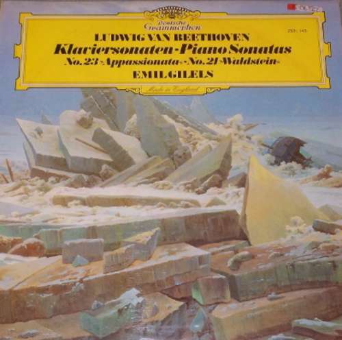 Cover Ludwig van Beethoven, Emil Gilels - Klaviersonaten - Piano Sonatas  No.23 Appassionata   -  No.21 Waldstein (LP) Schallplatten Ankauf