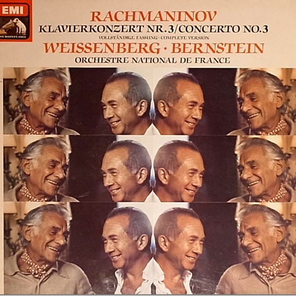 Cover Rachmaninov* - Leonard Bernstein - Alexis Weissenberg - Orchestre National De France - Klavierkonzert Nr.3 - Complete Version (LP, Album, Club) Schallplatten Ankauf