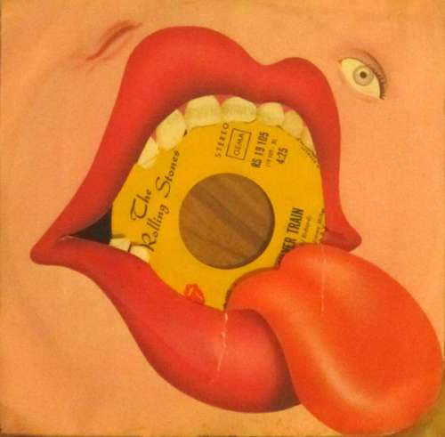 Cover The Rolling Stones - Angie / Silver Train (7) Schallplatten Ankauf
