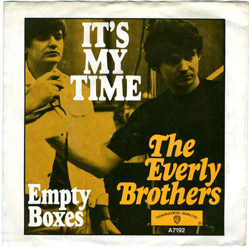 Cover The Everly Brothers* - It's My Time / Empty Boxes (7, Single) Schallplatten Ankauf