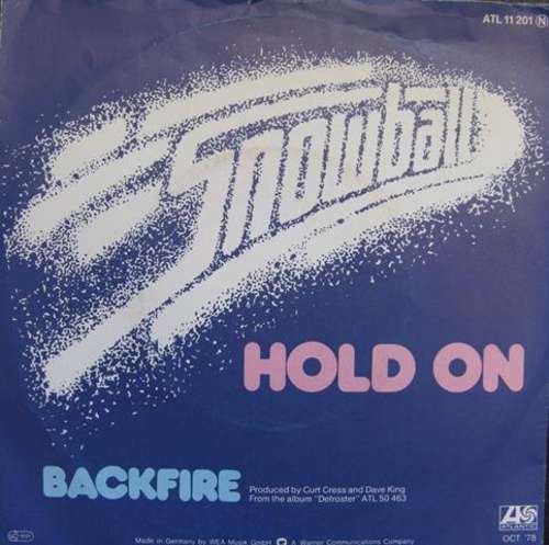 Cover Snowball (2) - Hold On (7, Single) Schallplatten Ankauf