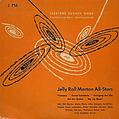 Cover Jelly Roll Morton All-Stars* - Panama (7) Schallplatten Ankauf