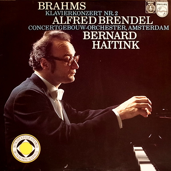 Cover Brahms* - Alfred Brendel, Concertgebouw-Orchester, Amsterdam*, Bernard Haitink - Klavierkonzert Nr. 2 (LP) Schallplatten Ankauf