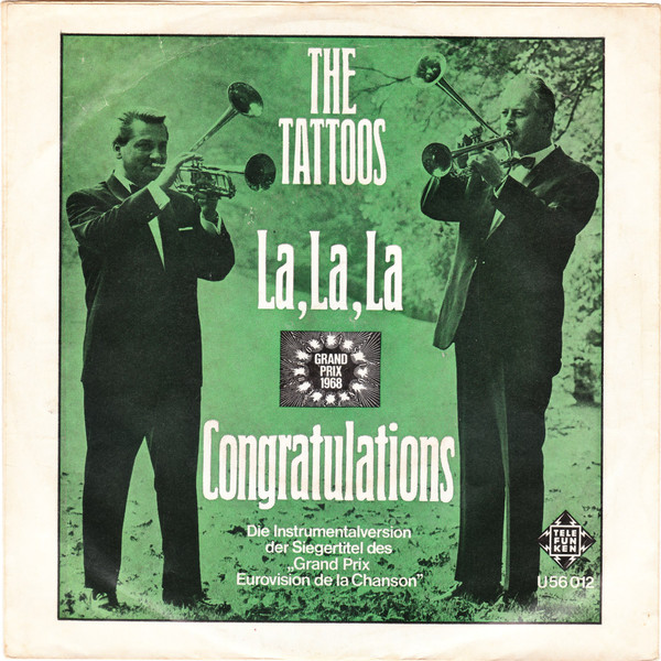 Cover The Tattoos - La, La, La / Congratulations (7, Single) Schallplatten Ankauf