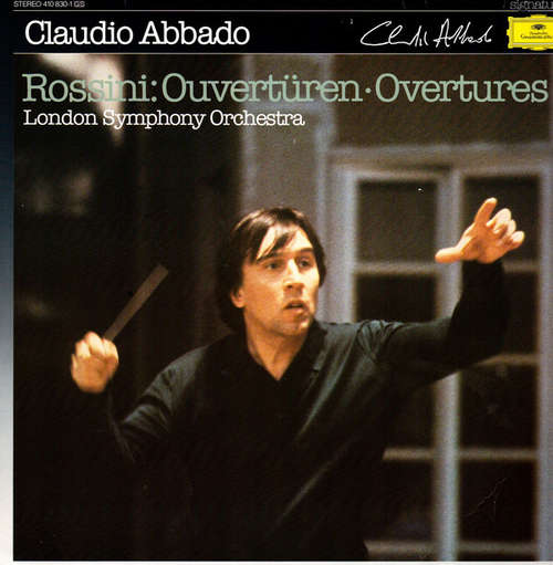 Cover Rossini* : The London Symphony Orchestra / Claudio Abbado - Ouvertüren (LP) Schallplatten Ankauf