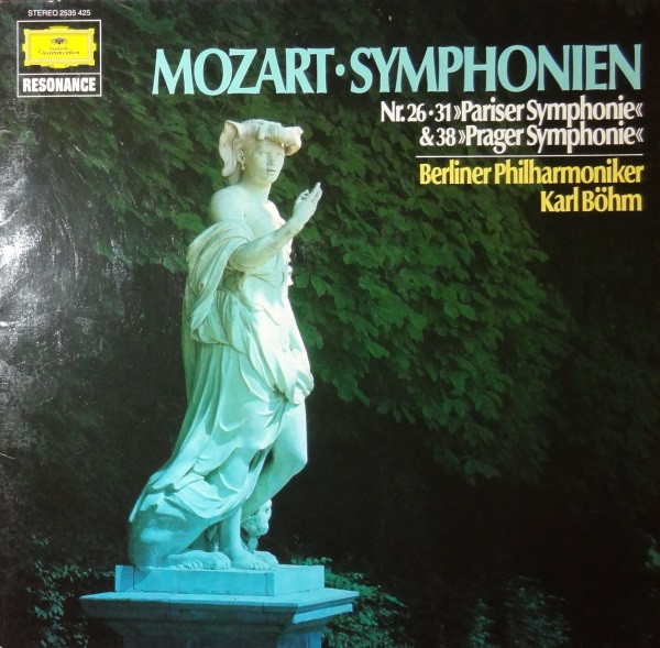 Bild Wolfgang Amadeus Mozart / Berliner Philharmoniker / Karl Böhm - Mozart Symphonien Nr. 26-31 Pariser Symphonie & 38 Prager Symphonie (LP, Comp) Schallplatten Ankauf