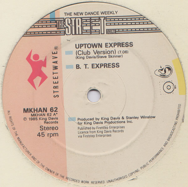 Bild B.T. Express - Uptown Express (12) Schallplatten Ankauf