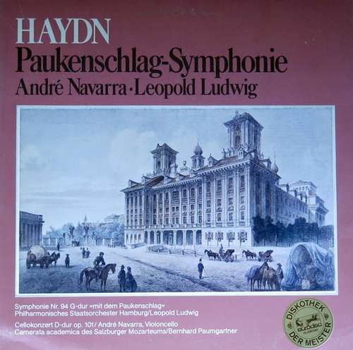 Cover Haydn*, André Navarra, Leopold Ludwig - Paukenschlag-Symphonie (LP, Club) Schallplatten Ankauf